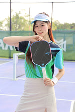 将图片加载到图库查看器中, Maxwill Aurus X 2026 Pickleball Paddle – Carbon Fiber, 14mm Polymer Honeycomb