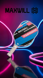 将图片加载到图库查看器中, Maxwill Powerserve 2026 Series Pickleball Paddle – Fiberglass, Polymer Honeycomb