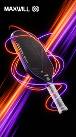 Load image into Gallery viewer, Maxwill Aurus P Pickleball Paddle – T700 Carbon, 16mm PureFoam Core, Power + Spin