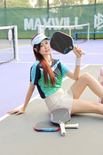 将图片加载到图库查看器中， Maxwill Aurus X 2026 Pickleball Paddle – Carbon Fiber, 14mm Polymer Honeycomb