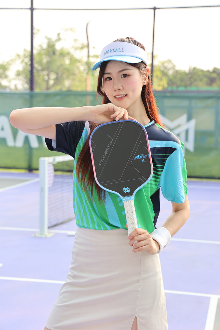 Maxwill Aurus X 2026 Pickleball Paddle – Carbon Fiber, 14mm Polymer Honeycomb