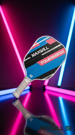 Load image into Gallery viewer, Maxwill Powerserve 2026 Series Pickleball Paddle – Fiberglass, Polymer Honeycomb