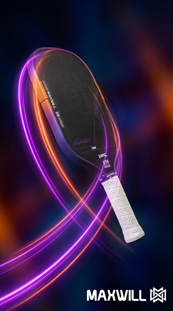 Maxwill Aurus P Pickleball Paddle – T700 Carbon, 16mm PureFoam Core, Power + Spin