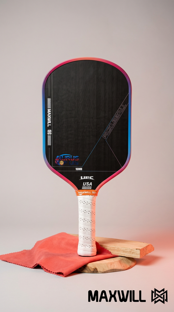 Maxwill Aurus P Lite 2026 Pickleball Paddle – T700 Carbon, 16mm PureFoam Core