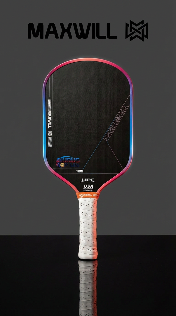 Maxwill Aurus P Lite 2026 Pickleball Paddle – T700 Carbon, 16mm PureFoam Core