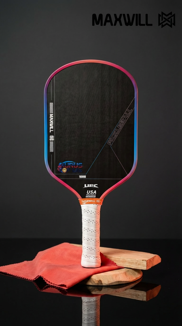 Maxwill Aurus P Lite 2026 Pickleball Paddle – T700 Carbon, 16mm PureFoam Core