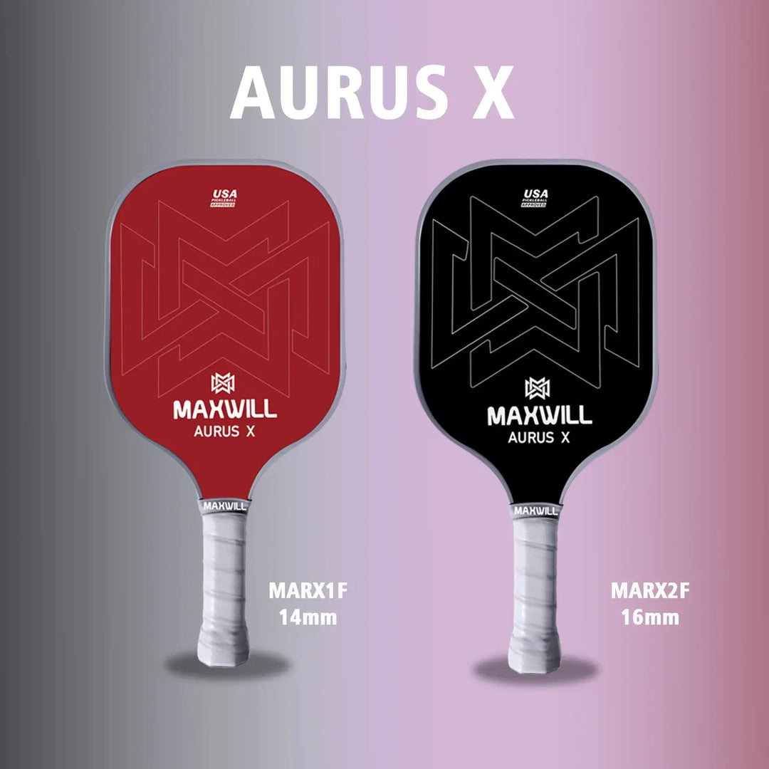 Maxwill AURUS X Pickleball Paddle – Free Entry-Level Paddle Included