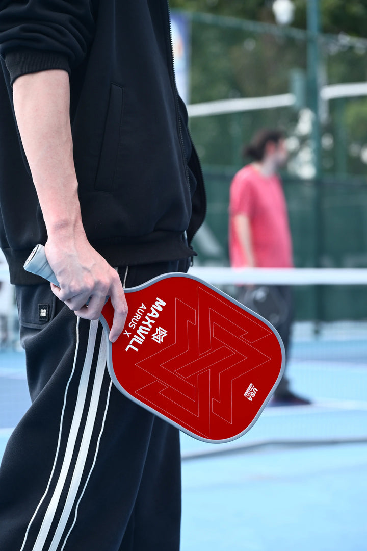 Maxwill Maxwill AURUS X Carbon Fiber Pickleball Paddle – Spin & Power Control